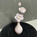 Jingdezhen Ceramic Flower Bouquet — Crackle Glaze Teardrop Bud Vase Collection