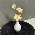 Jingdezhen Handcrafted Ceramic Flower Arrangement — Glazed Porcelain Blossom Vase Decor